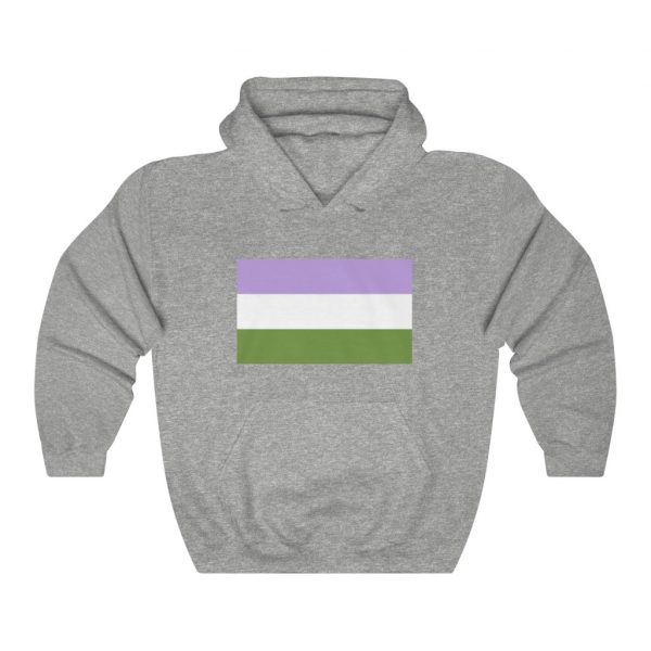 Genderqueer - Unisex Heavy Blend™ Hooded Sweatshirt - Image 5