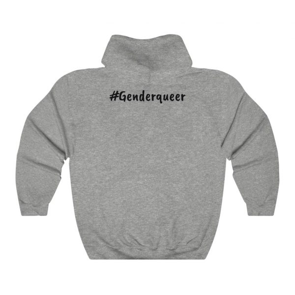 Genderqueer - Unisex Heavy Blend™ Hooded Sweatshirt - Image 6