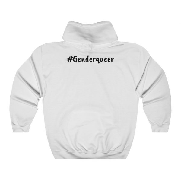 Genderqueer - Unisex Heavy Blend™ Hooded Sweatshirt - Image 2