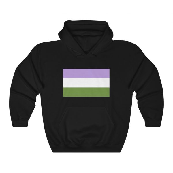 Genderqueer - Unisex Heavy Blend™ Hooded Sweatshirt - Image 3