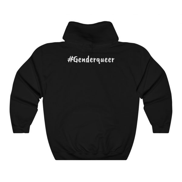 Genderqueer - Unisex Heavy Blend™ Hooded Sweatshirt - Image 4