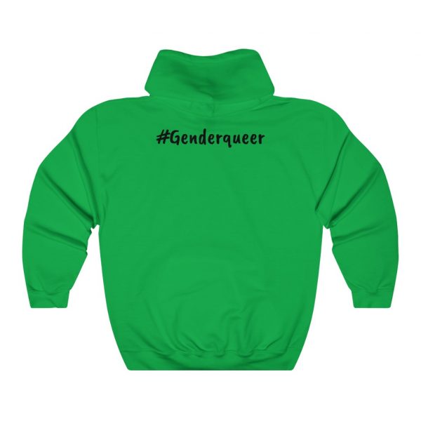 Genderqueer - Unisex Heavy Blend™ Hooded Sweatshirt - Image 8