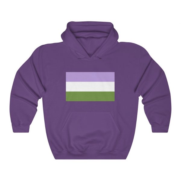 Genderqueer - Unisex Heavy Blend™ Hooded Sweatshirt - Image 13