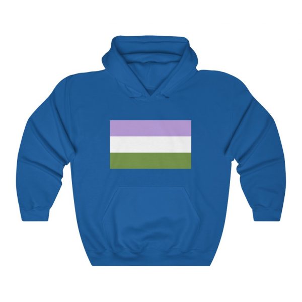Genderqueer - Unisex Heavy Blend™ Hooded Sweatshirt - Image 11