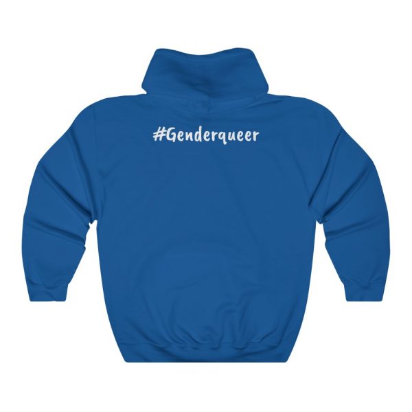 Genderqueer - Unisex Heavy Blend™ Hooded Sweatshirt - Image 12