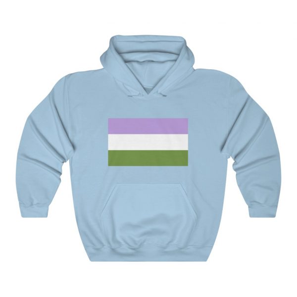 Genderqueer - Unisex Heavy Blend™ Hooded Sweatshirt - Image 9