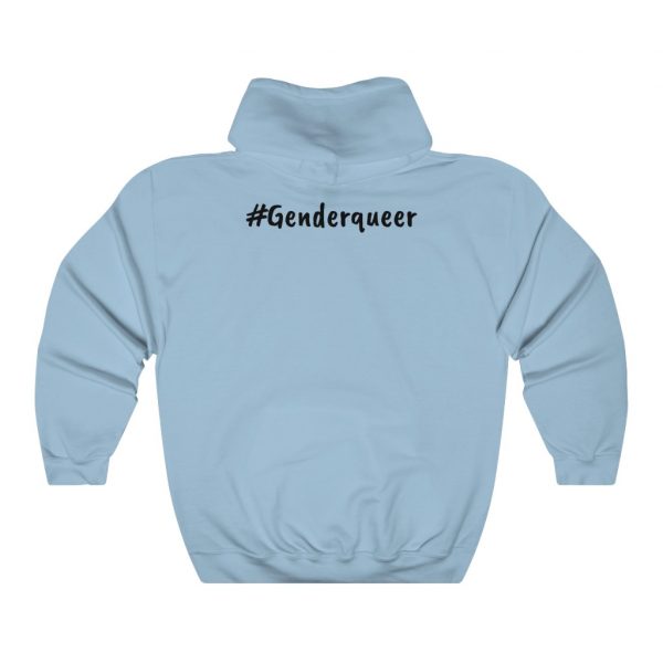 Genderqueer - Unisex Heavy Blend™ Hooded Sweatshirt - Image 10
